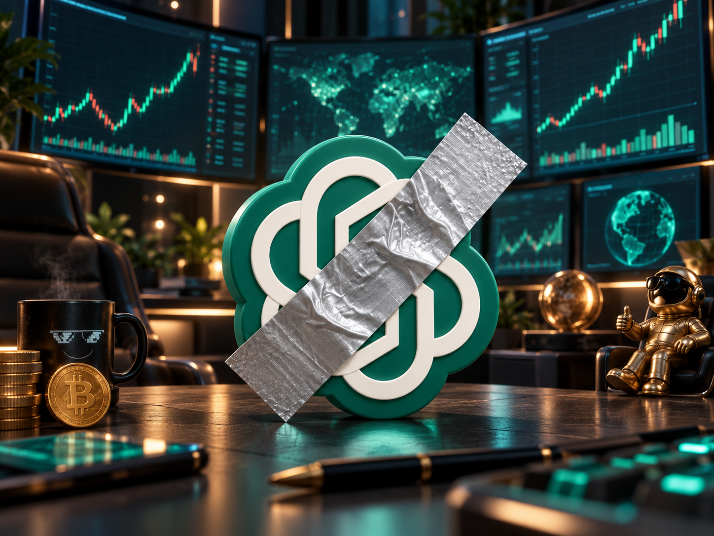 Trading room